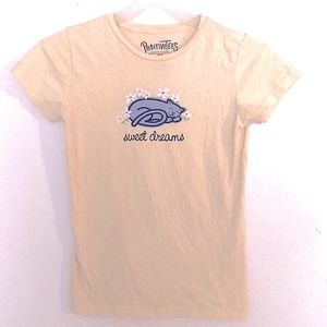 Sweet dreams blue kitty night shirt